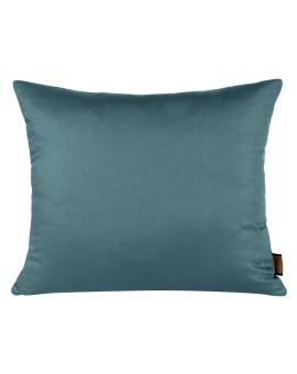 Poszewka na poduszkę 50x70 cm z satyny bawełnianej niebieska NOVA