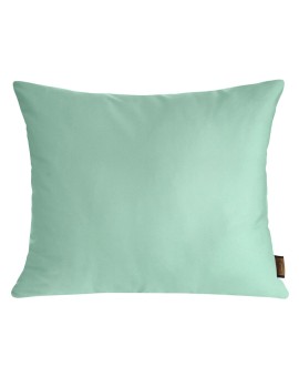 Poszewka na poduszkę 50x70 cm z satyny bawełnianej miętowa NOVA