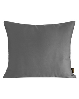 Poszewka na poduszkę 50x70 cm z satyny bawełnianej stalowa NOVA