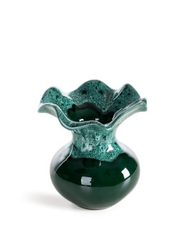 Wazon Dekoracyjny Dina 18 X 18 X 20 Cm Zielony