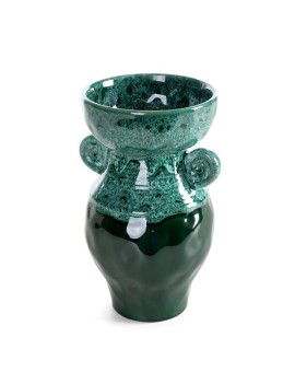 Wazon Dekoracyjny Dina O 17 X 30 Cm Zielony