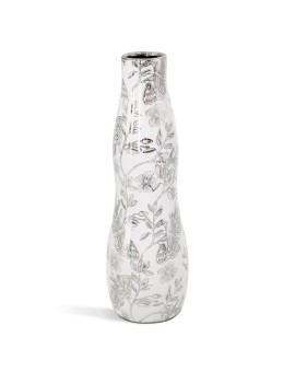 Wazon Dekoracyjny Rita (01) O 35 X 11 Cm Biały