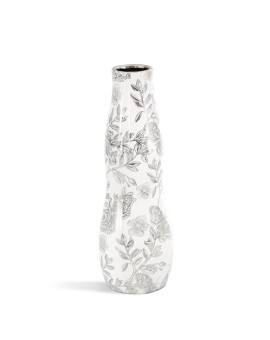 Wazon Dekoracyjny Rita (02) O 30 X 10 Cm Biały