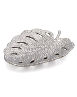 Patera Dekoracyjna Karlo (01) 25 X 19 X 4 Cm Srebrny