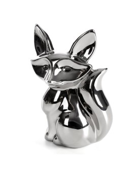 Figurka Dekoracyjna Fabio (01) 13 X 8 X 19 Cm Srebrny