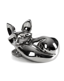 Figurka Dekoracyjna Fabio (03) 18 X 11 X 11 Cm Srebrny