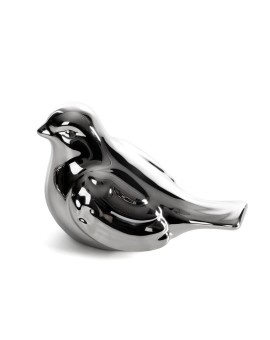 Figurka Dekoracyjna Fabio (06) 13 X 8 X 9 Cm Srebrny