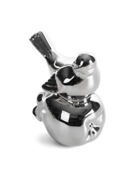 Figurka Dekoracyjna Fabio (07) 10 X 7 X 11 Cm Srebrny