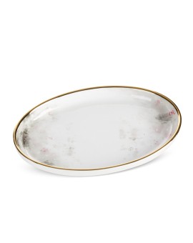 Patera Dekoracyjna Lumia (02) 27 X 19 X 3 Cm Biały