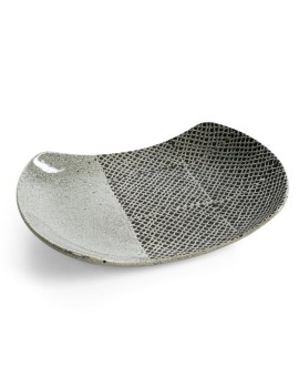 Patera Dekoracyjna Nori (01) 32 X 23 X 5 Cm Stalowy