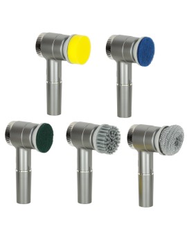 Szczotka myjka elektryczna do czyszczenia 5w1 do łazienki podłogi fug basenu LED Kik Sp. z o. o. Sp. k. | Time- 2