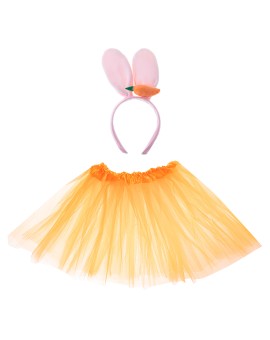 Kostium strój karnawałowy króliczek spódniczka tiulowa opaska marchewka Kik Sp. z o. o. Sp. k. | Time- 2