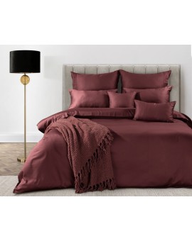 Pościel Elegant1h 140 X 200 Cm Bordowy