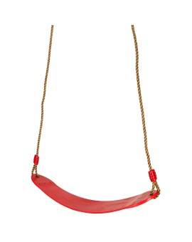 Huśtawka ogrodowa dla dzieci płaska wytrzymała czerwona Kik Sp. z o. o. Sp. k. | Time- 2