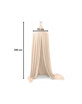 Baldachim kurtyna namiot tipi wiszący beż Kik Sp. z o. o. Sp. k. | Time- 2