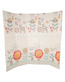 Mata edukacyjna piankowa dwustronna składana 180x200cm zwierzęta wzór Kik Sp. z o. o. Sp. k. | Time- 2