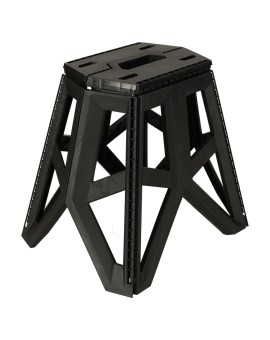Taboret składany krzesełko turystyczne kempingowe przenośne 40 cm czarny Kik Sp. z o. o. Sp. k. | Time- 2
