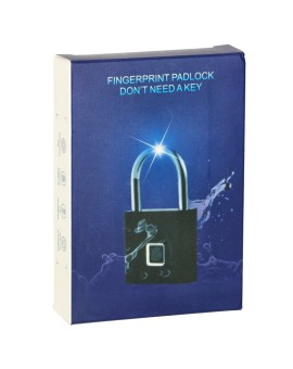 Kłódka zamek elektroniczny na odcisk palca wodoodporny inteligentny USB