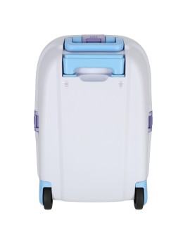 Walizka podróżna kabinowa dla dzieci na kółkach LED bagaż podręczny z imieniem niebieska Kik Sp. z o. o. Sp. k. | Time- 2