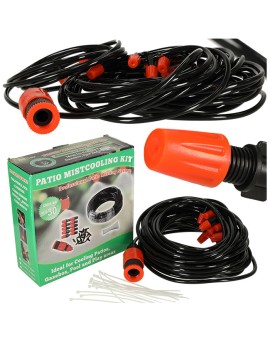 Zraszacz ogrodowy kurtyna wodna mgiełka system nawadniania 15m