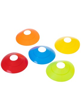 Pachołki treningowe piłkarskie grzybki talerzyki zestaw 50 sztuk