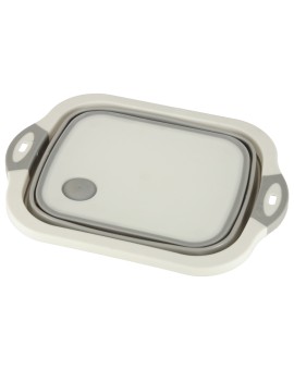 Miska składana silikonowa deska do krojenia ociekacz zlew turystyczna