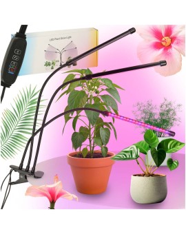 Lampa do roślin LED uprawy wzrostu panel 3 żarówki
