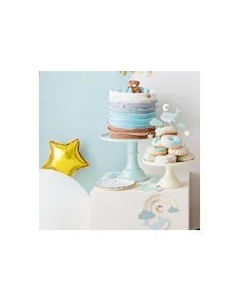 Dekoracje do muffinek babeczek - Wieloryb 11cm-13,5cm 7 sztuk Partydeco Sp. z o. o. | Time- 2