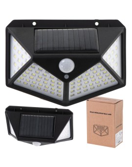 Lampa solarna czujnik ruchu i zmierzchu 100 LED