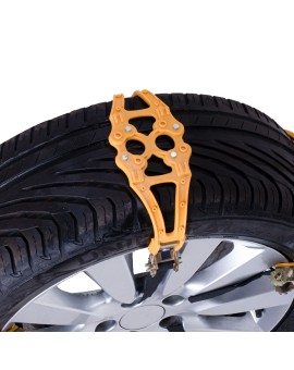 Łańcuchy śniegowe nakładki antypoślizgowe na koła opony na śnieg 8el.