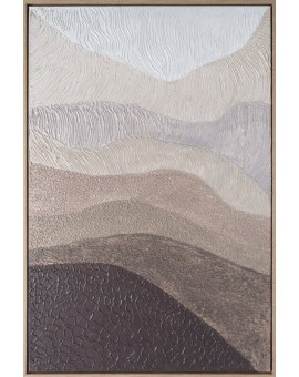Obraz 678 80 X 4 X 120 Cm Brązowy