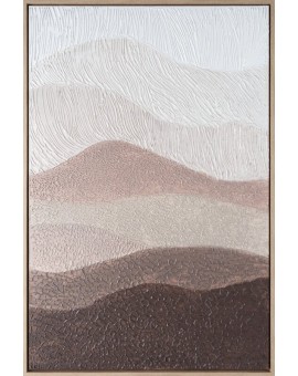 Obraz 678 80 X 4 X 120 Cm Brązowy
