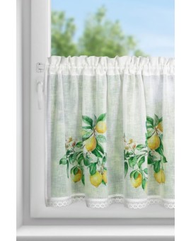 Firana Gotowa Cloe Na Taśmie 150 X 60 Cm Biały