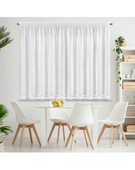 Firana Gotowa Suzan Na Taśmie 350 X 150 Cm Biały