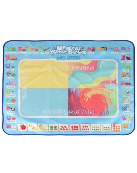 Mata wodna do malowania rysowania wodą mazaki pieczątki szablony wałek 100x80cm alfabet Kik Sp. z o. o. Sp. k. | Time- 2