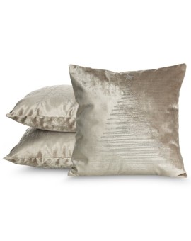 Poszewka na poduszkę świąteczna granatowa 45x45 cm welwetowa zdobiona diamencikami ROYAL Eurofirany | Time- 2