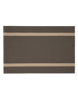 Podkładka na stół stalowo, złota 30x45 cm ELLA pleciona