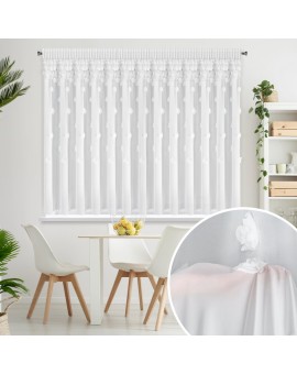 Firana Gotowa Diana 3 Na Taśmie 350 X 160 Cm Biały