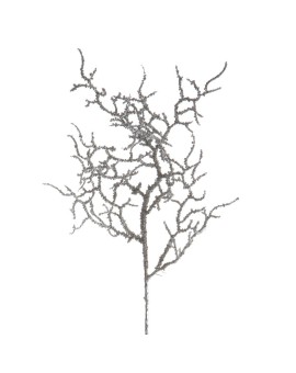Gałązka świąteczna Dekoracyjna 245 75 Cm Srebrny