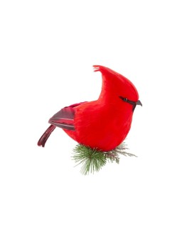 Ozdoba choinkowa PTAK z piórami