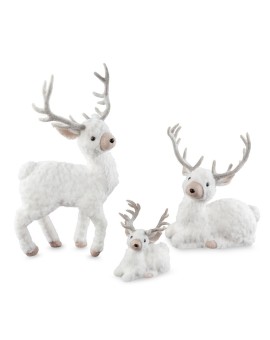 Figurka świąteczna zimowy JELEŃ Eurofirany | Time- 2