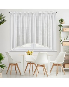 Firana Gotowa Candy Na Taśmie 400 X 150 Cm Biały