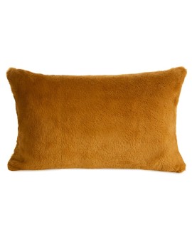 Poszewka na poduszkę 30x50 cm miodowa z miękkiej futrzanej tkaniny NINA
