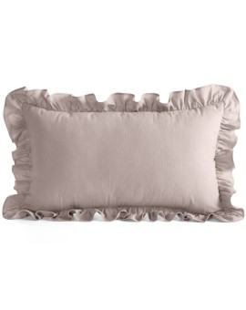 Poszewka Falbanka 30 X 50 Cm Pudrowy
