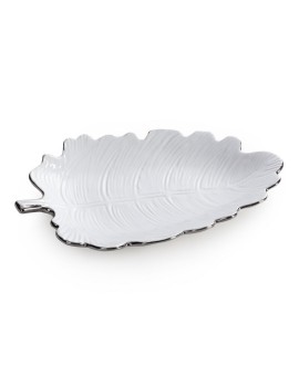 Patera Dekoracyjna Alma (02) 26 X 18 X 4 Cm Biały