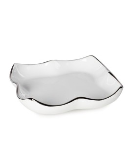Patera Dekoracyjna Tony (02) 20 X 20 X 5 Cm Biały