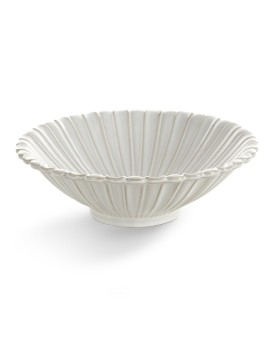 Misa Dekoracyjna Avril 25 X 25 X 8 Cm Kremowy