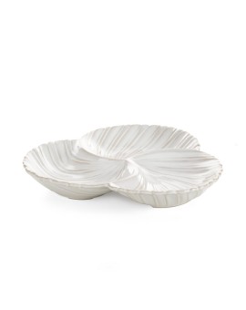 Patera Dekoracyjna Avril 25 X 25 X 4 Cm Kremowy