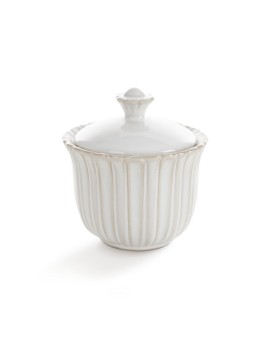 Pojemnik dekoracyjny AVRIL z przecieranym wzorem w stylu eko