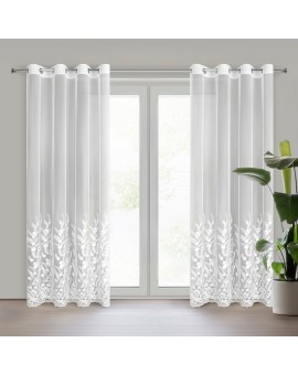 Firana Gotowa Talina 140 X 250 Cm Biały